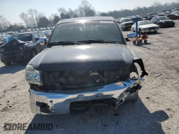 2004 Nissan Titan SE with VIN 1N6AA07A44N550324, listed as a Copart auction lot 48570595 with 206,330 mi miles and Salvage title. Bid and sale history available at DreamBid. Image 5.