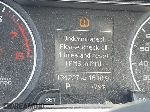 2015 Audi A4 Premium Plus with VIN WAUFFAFL4FN005467, listed as a IAAI auction lot 42079696 with 134,227 mi miles. Bid and sale history available at carsss.com. Image 15.