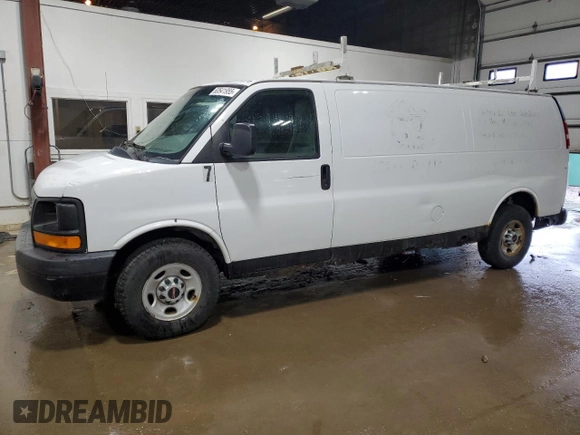2011 GMC Savana Cargo z VIN 1GTW7GCA6B1900255, wystawiony jako Copart lot #60541955 z przebiegiem 205 036 mil mil oraz Czysty tytuł • Clean title. Historia ofert i sprzedaży dostępna na DreamBid. Obrazek 1.