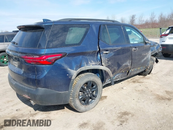 2022 Chevrolet Traverse LT Cloth with VIN 1GNEVGKW7NJ115513, listed as a IAAI auction lot 42067550 with 40,795 mi miles and . Bid and sale history available at DreamBid. Image 4.