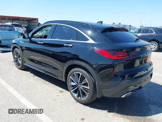 2023 Infiniti QX55 Essential z VIN 3PCAJ5KR0PF117311, wystawiony jako IAAI lot #42050398 z przebiegiem 16 028 mil mil oraz . Historia ofert i sprzedaży dostępna na DreamBid. Obrazek 3.