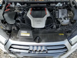 2018 Audi SQ5 Prestige with VIN WA1C4AFY6J2098746, listed as a Copart auction lot 56747805 with 47,566 mi miles and Salvage title. Bid and sale history available at DreamBid. Image 11.