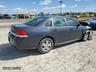 2009 Chevrolet Impala LS with VIN 2G1WB57K691170804, listed as a Copart auction lot 50388875 with 0 mi miles and Salvage Title. Bid and sale history available at carsss.com. Image 3.