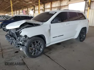 2019 Jeep Grand Cherokee Limited with VIN 1C4RJEBG1KC580324, listed as a Copart auction lot 56604845 with 109,579 mi miles and Salvage title. Bid and sale history available at DreamBid. Image 1.