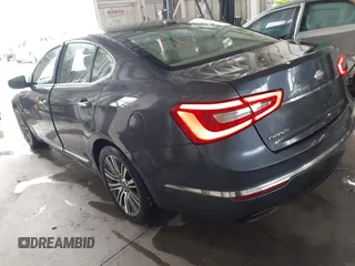 2014 Kia Cadenza Premium with VIN KNALN4D71E5167116, listed as a IAAI auction lot 41624305 with 194,100 mi miles. Bid and sale history available at carsss.com. Image 3.