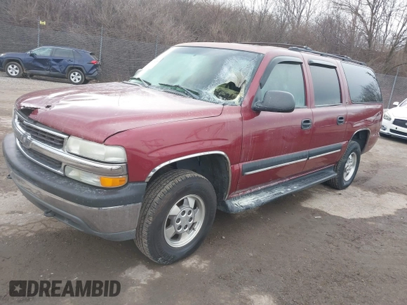 2001 Chevrolet Suburban LS with VIN 1GNEC16T01J280011, listed as a IAAI auction lot 41503436 with 1 mi miles. Bid and sale history available at carsss.com. Image 2.