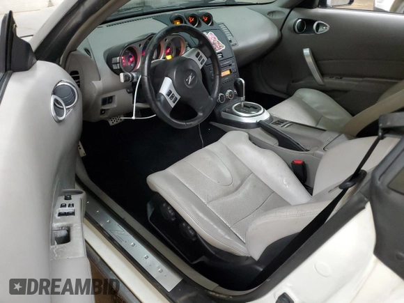 2007 Nissan 350Z with VIN JN1BZ34D37M501595, listed as a Copart auction lot 78145144 with 89,012 mi miles and Clean Title. Bid and sale history available at DreamBid. Image 8.