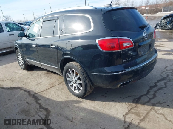 2016 Buick Enclave Leather with VIN 5GAKVBKD8GJ213242, listed as a IAAI auction lot 41649336 with 145,802 mi miles and . Bid and sale history available at DreamBid. Image 3.