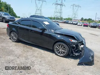 2015 Lexus IS 250 with VIN JTHCF1D25F5025399, listed as a IAAI auction lot 39680736 with 119,533 mi miles. Bid and sale history available at carsss.com. Image 1.