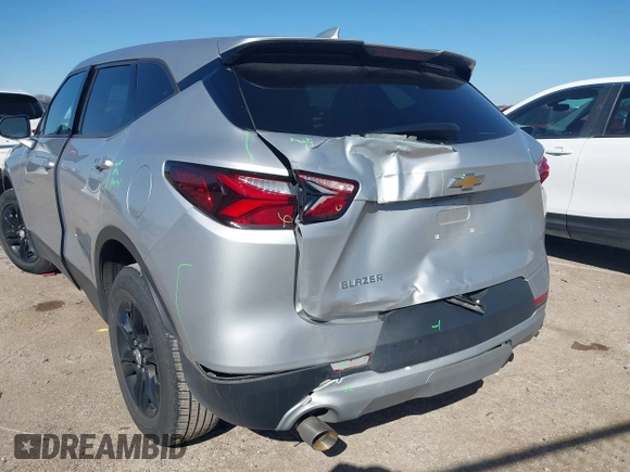 2021 Chevrolet Blazer LT with VIN 3GNKBCRS1MS523932, listed as a IAAI auction lot 41695122 with 86,820 mi miles and . Bid and sale history available at DreamBid. Image 6.