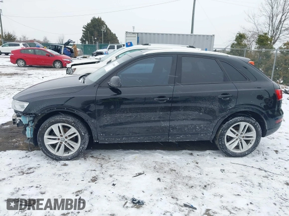 2017 Audi Q3 Premium with VIN WA1BCCFSXHR012345, listed as a IAAI auction lot 41589844 with 125,044 mi miles and . Bid and sale history available at DreamBid. Image 14.