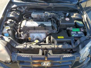 2005 Hyundai Accent GLS with VIN KMHCG45C15U662362, listed as a Copart auction lot 80574774 with 122,898 mi miles and Salvage Title. Bid and sale history available at carsss.com. Image 13.