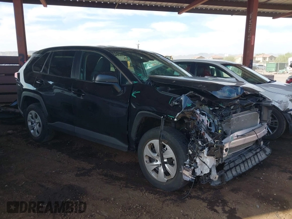 2023 Toyota RAV4 LE with VIN 2T3F1RFV8PC357402, listed as a IAAI auction lot 42358089 with 28,252 mi miles and . Bid and sale history available at DreamBid. Image 1.