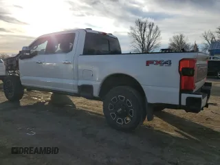 2024 Ford Super Duty F-250 SRW XL with VIN 1FT8W2BN3RED65908, listed as a Copart auction lot 42253355 with 7,149 mi miles and Salvage Title. Bid and sale history available at carsss.com. Image 2.