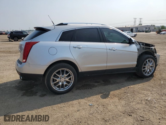 2012 Cadillac SRX Premium Collection with VIN 3GYFNFE31CS503741, listed as a Copart auction lot 58597105 with 176,675 mi miles and Salvage title. Bid and sale history available at DreamBid. Image 3.