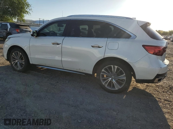 2017 Acura MDX Technology z VIN 5FRYD3H51HB006071, wystawiony jako Copart lot #52309705 z przebiegiem 98 171 mil mil oraz Szkoda całkowita • Salvage title. Historia ofert i sprzedaży dostępna na DreamBid. Obrazek 2.