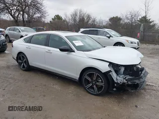 2024 Honda Accord Sport с VIN 1HGCY2F55RA041334, выставлен на аукционе IAAI как лот 40900584 с пробегом Не указан миль и . История ставок и продаж доступна на DreamBid. Изображение 1.