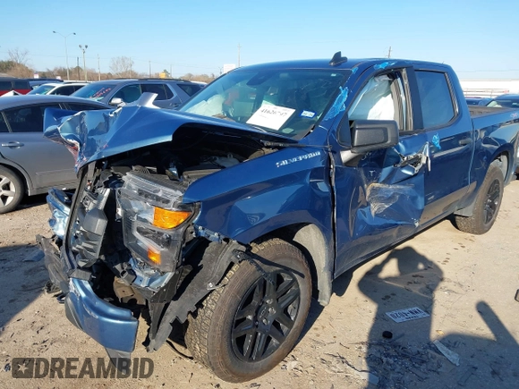 2024 Chevrolet Silverado 1500 Custom with VIN 1GCPDBEK4RZ220064, listed as a IAAI auction lot 41626797 with Not Provided miles and . Bid and sale history available at DreamBid. Image 6.