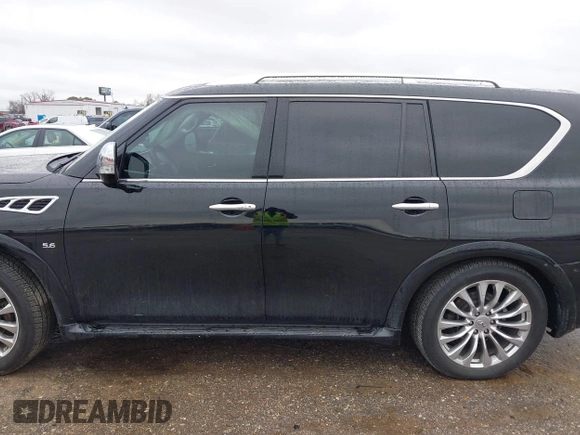 2017 Infiniti QX80 z VIN JN8AZ2NF0H9646542, wystawiony jako IAAI lot #41425103 z przebiegiem 124 488 mil mil oraz . Historia ofert i sprzedaży dostępna na DreamBid. Obrazek 14.