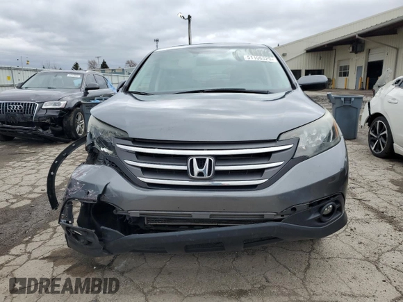 2013 Honda CR-V EX with VIN 2HKRM4H5XDH632242, listed as a Copart auction lot 51106325 with 108,540 mi miles and Salvage Title. Bid and sale history available at carsss.com. Image 5.