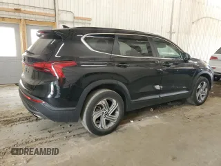 2021 Hyundai Santa Fe SE with VIN 5NMS14AJXMH321148, listed as a Copart auction lot 59810465 with 38,661 mi miles and Salvage title. Bid and sale history available at DreamBid. Image 3.