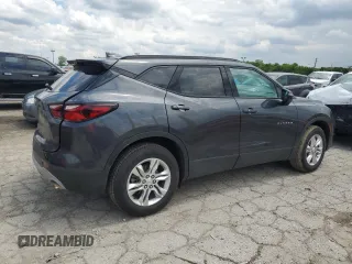 2022 Chevrolet Blazer LT z VIN 3GNKBHR47NS164795, wystawiony jako Copart lot #58703495 z przebiegiem Nie podano mil oraz Szkoda całkowita • Salvage title. Historia ofert i sprzedaży dostępna na DreamBid. Obrazek 3.