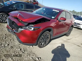 2022 Mazda CX-5 2.5 S Premium Plus Package with VIN JM3KFBEM8N0539513, listed as a Copart auction lot 49634785 with 14,760 mi miles and Salvage Title. Bid and sale history available at carsss.com. Image 1.