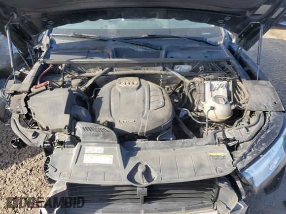 2018 Audi Q5 Premium Plus with VIN WA1BNAFY5J2076813, listed as a Copart auction lot 87555425 with 0 mi miles and Salvage Title. Bid and sale history available at carsss.com. Image 11.