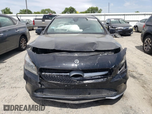 2019 Mercedes-Benz CLA 250 with VIN WDDSJ4EB2KN739180, listed as a Copart auction lot 52827555 with 76,832 mi miles and Salvage title. Bid and sale history available at DreamBid. Image 5.