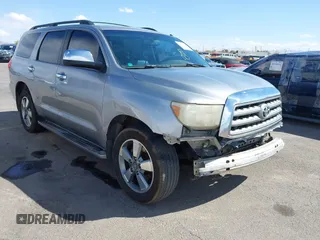 2008 Toyota Sequoia Ltd with VIN 5TDZY68A28S007766, listed as a IAAI auction lot 41766078 with 1 mi miles. Bid and sale history available at carsss.com. Image 6.