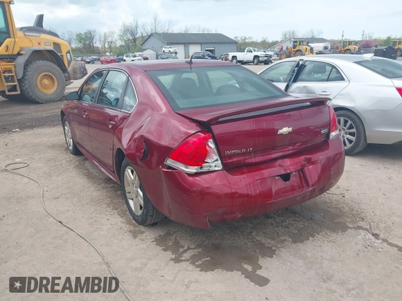 2010 Chevrolet Impala LT with VIN 2G1WB5EK1A1234447, listed as a IAAI auction lot 42115668 with 124,834 mi miles and . Bid and sale history available at DreamBid. Image 3.