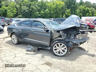 2018 Chevrolet Impala Premier with VIN 2G1125S31J9149469, listed as a Copart auction lot 59210005 with Not provided miles and Salvage title. Bid and sale history available at DreamBid. Image 4.
