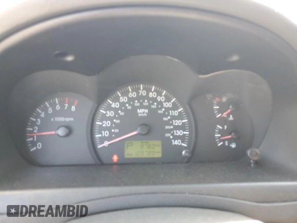 2006 Kia Spectra EX with VIN KNAFE121365229594, listed as a Copart auction lot 77311084 with 129,789 mi miles and Salvage Title. Bid and sale history available at carsss.com. Image 9.