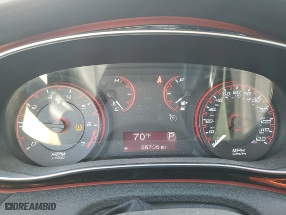 2015 Dodge Dart SE with VIN 1C3CDFAAXFD402710, listed as a Copart auction lot 48028515 with 35,735 mi miles and Salvage Title. Bid and sale history available at carsss.com. Image 9.