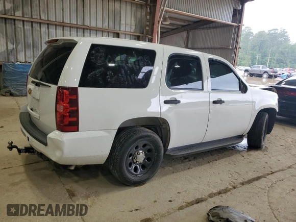 2013 Chevrolet Tahoe Commercial with VIN 1GNLC2E0XDR332321, listed as a Copart auction lot 54126425 with Not provided miles and Salvage title. Bid and sale history available at DreamBid. Image 3.