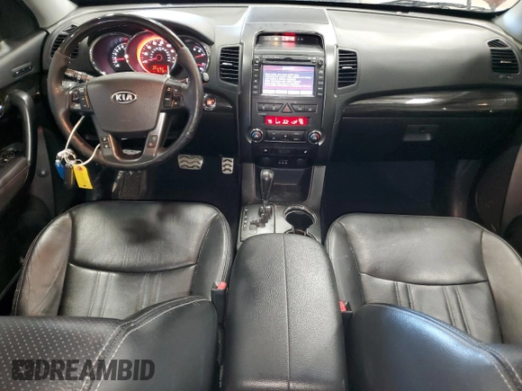2012 Kia Sorento SX with VIN 5XYKW4A22CG297804, listed as a Copart auction lot 51800975 with 91,787 mi miles and Salvage Title. Bid and sale history available at carsss.com. Image 8.