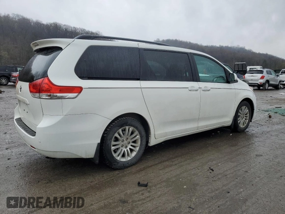 2011 Toyota Sienna XLE AAS with VIN 5TDYK3DC3BS046747, listed as a Copart auction lot 52611945 with 241,040 mi miles and Salvage Title. Bid and sale history available at carsss.com. Image 3.