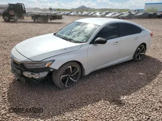 2022 Honda Accord Sedan Sport SE with VIN 1HGCV1F4XNA081493, listed as a Copart auction lot 53209525 with 34,316 mi miles and Salvage Title. Bid and sale history available at carsss.com. Image 1.