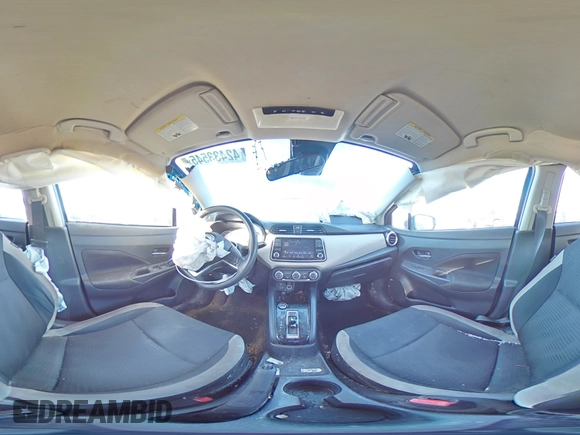 2021 Nissan Versa SV with VIN 3N1CN8EV6ML843925, listed as a Copart auction lot 42433545 with 108,224 mi miles and Salvage Title. Bid and sale history available at DreamBid. Image 13.