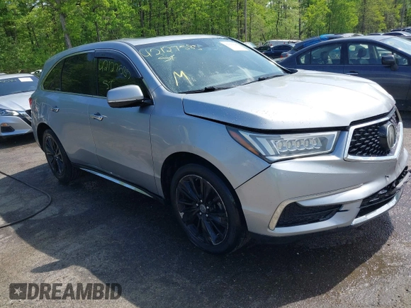 2018 Acura MDX Technology with VIN 5J8YD4H57JL003610, listed as a IAAI auction lot 42127585 with 82,633 mi miles and . Bid and sale history available at DreamBid. Image 1.
