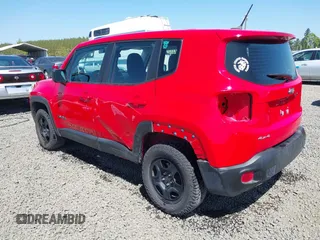 2017 Jeep Renegade Sport z VIN ZACCJBAB8HPG03001, wystawiony jako IAAI lot #42058209 z przebiegiem 80 655 mil mil oraz . Historia ofert i sprzedaży dostępna na DreamBid. Obrazek 3.