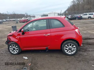2016 FIAT 500 Easy with VIN 3C3CFFKR4GT136501, listed as a IAAI auction lot 41501375 with 49,160 mi miles. Bid and sale history available at carsss.com. Image 14.