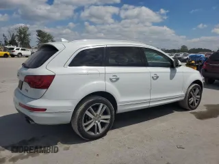 2013 Audi Q7 3.0L TDI Premium Plus with VIN WA1LMAFE7DD002766, listed as a Copart auction lot 52759235 with 184,670 mi miles and Clean Title. Bid and sale history available at carsss.com. Image 3.