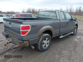 2010 Ford F-150 XL with VIN 1FTEX1E82AFA32002, listed as a IAAI auction lot 41874430 with 264,658 mi miles. Bid and sale history available at carsss.com. Image 4.