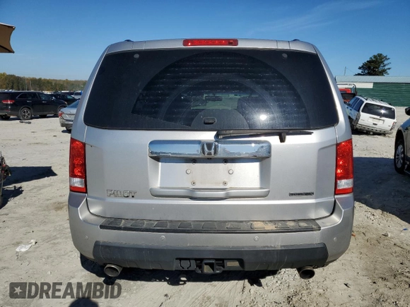 2010 Honda Pilot Touring with VIN 5FNYF3H84AB002687, listed as a Copart auction lot 80246724 with 210,934 mi miles and Salvage Title. Bid and sale history available at DreamBid. Image 6.