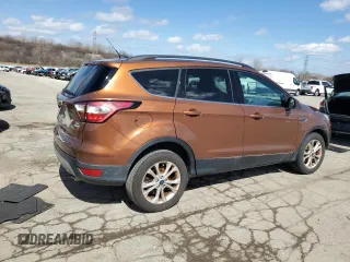2017 Ford Escape SE with VIN 1FMCU0GD3HUD52581, listed as a Copart auction lot 49813305 with 129,762 mi miles and Clean Title. Bid and sale history available at carsss.com. Image 3.