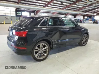 2017 Audi Q3 Prestige with VIN WA1GCCFS0HR002185, listed as a Copart auction lot 76092414 with 100,171 mi miles and Salvage Title. Bid and sale history available at carsss.com. Image 3.