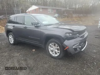2023 Jeep Grand Cherokee Limited with VIN 1C4RJGBG3PC544444, listed as a Copart auction lot 51910505 with 36,923 mi miles and Salvage title. Bid and sale history available at DreamBid. Image 4.