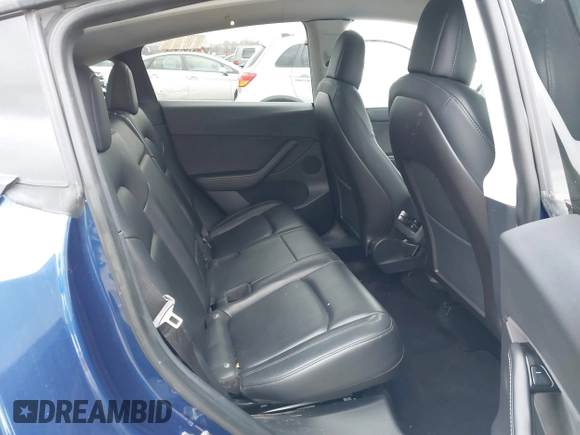 2020 Tesla Model Y Long Range with VIN 5YJYGDEF0LF000380, listed as a IAAI auction lot 41867489 with 66,294 mi miles and . Bid and sale history available at DreamBid. Image 8.