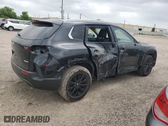 2025 Mazda CX-50 S Select with VIN 7MMVABAM6SN304276, listed as a Copart auction lot 50847305 with 17,543 mi miles and Clean Title. Bid and sale history available at DreamBid. Image 3.